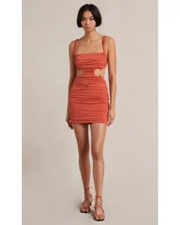 Bec & Bridge Lena Mini Dress Paprika Size AU 10 for rent on The Volte - image 1