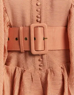 Shona Joy Charlotte Mini Dress in Desert Rose Size 8 for rent on The Volte - image 8