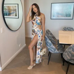 Sonya Moda Nour Seashell Maxi Dress Print Size M / AU 10 for rent on The Volte - image 5