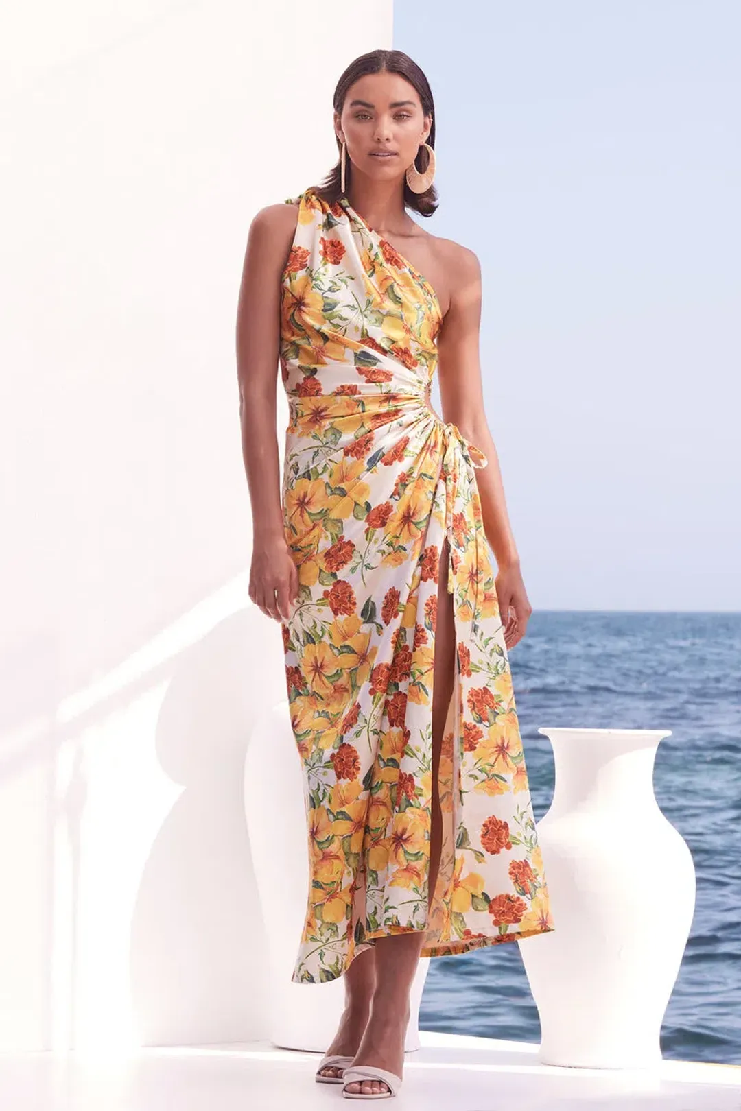 Sonya Moda Nour Yarden Floral Maxi Dress Print Size M for rent on The Volte - main image