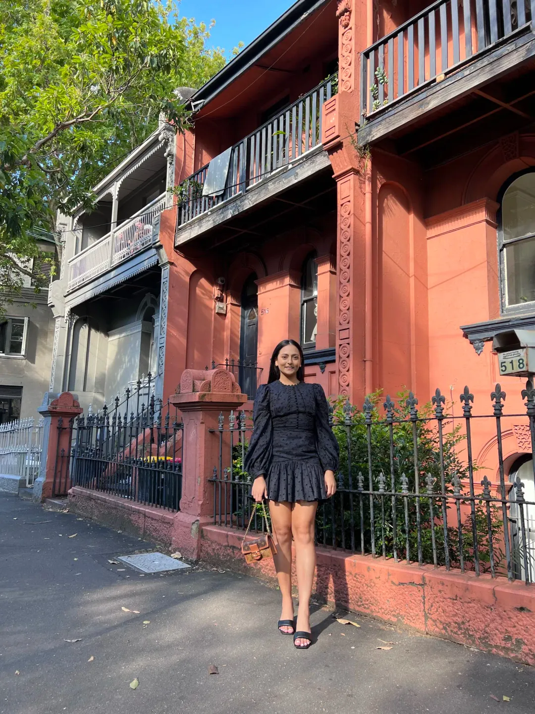 Acler Walker Dress Navy Size 8 for rent on The Volte - main image