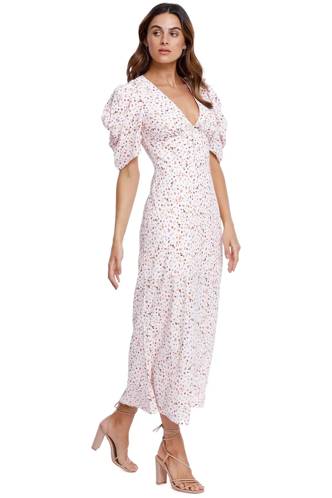 Significant Other Malarie Dress in Ditsy Wild Flower Print Size 6 for rent on The Volte - main image