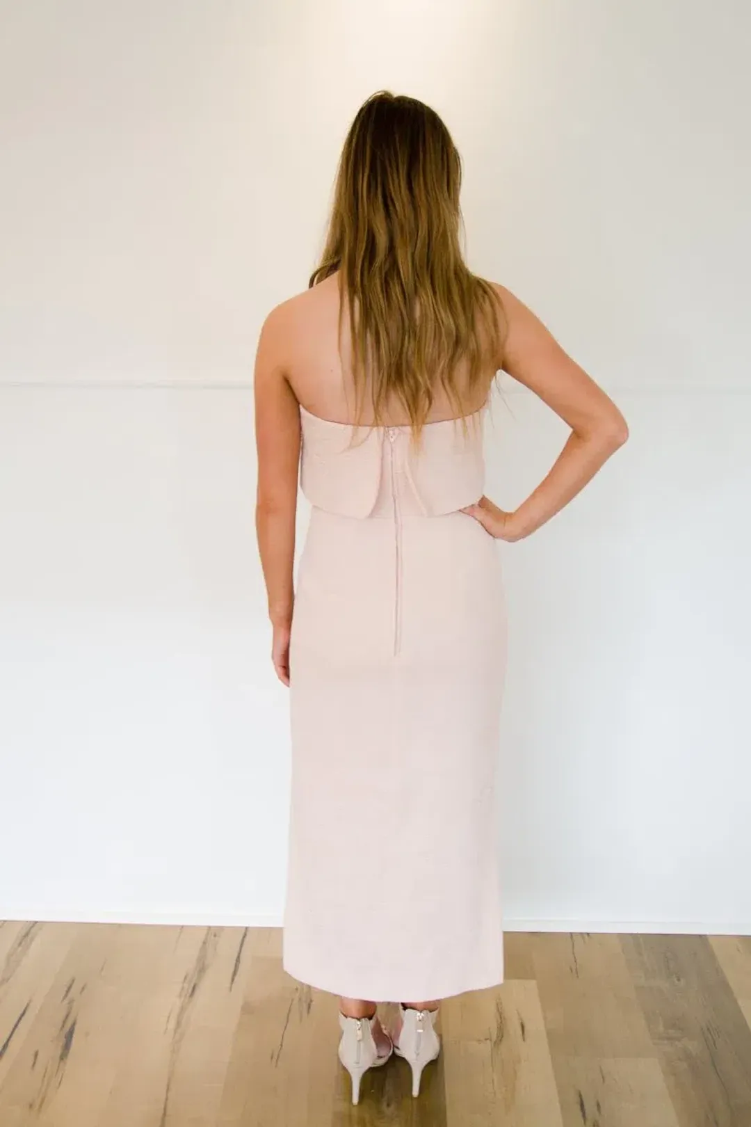 C/MEO Collective Midi Dress Blush Size M for rent on The Volte - main image