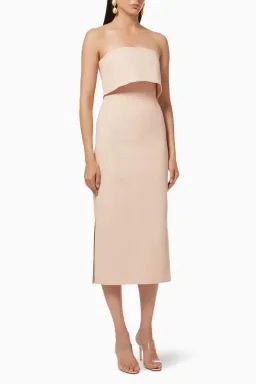 C/MEO Collective Midi Dress Blush Size M for rent on The Volte - image 1