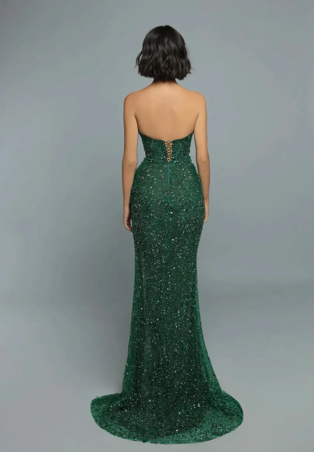 Fjolla Nila Doriné Dress Green Size M  for rent on The Volte - main image