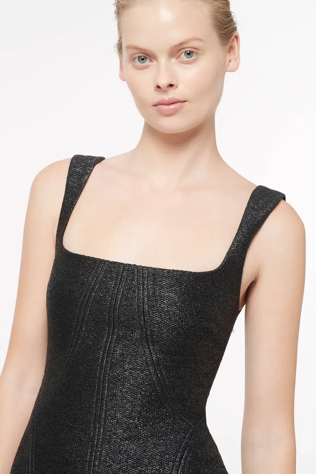 Manning Cartell Neo Classic Midi Dress Black Size 6 for rent on The Volte - main image