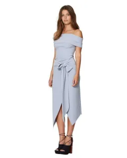 Bec & Bridge Winkworth Top and Skirt Set Blue Size AU 8 for rent on The Volte - image 2