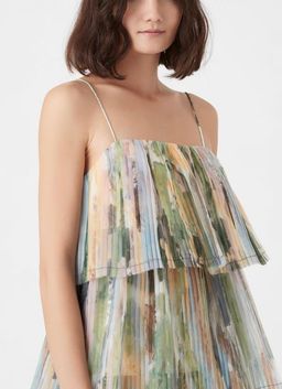 Aje Paperback Sunray Mini Dress Print Size 8 for rent on The Volte - image 2