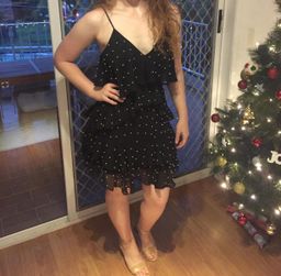 Talulah - Queen of the Night Mini Dress black size 12 for rent on The Volte - image 3