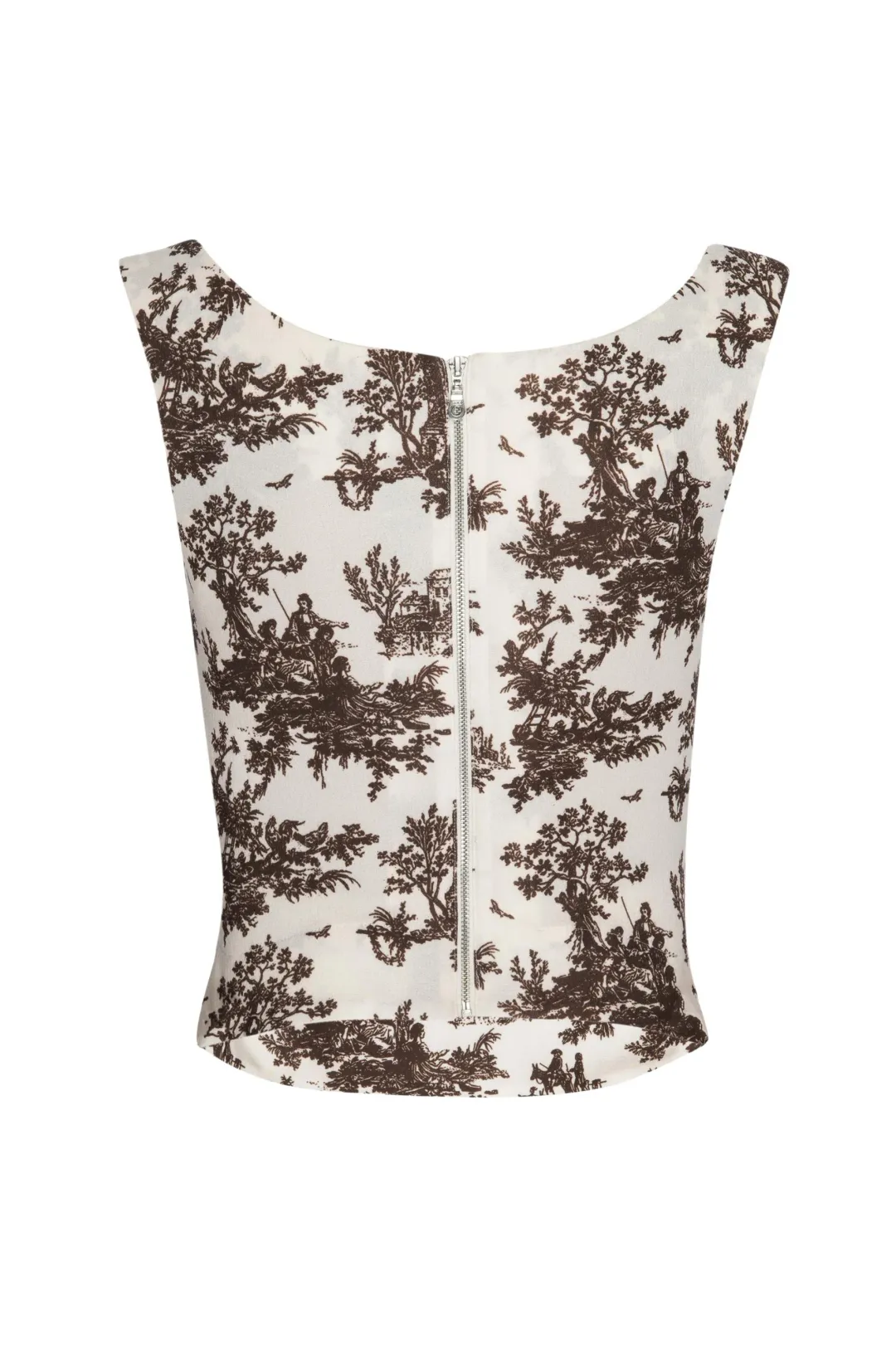 Miaou Imogene Corset Top Print Size S for rent on The Volte - main image