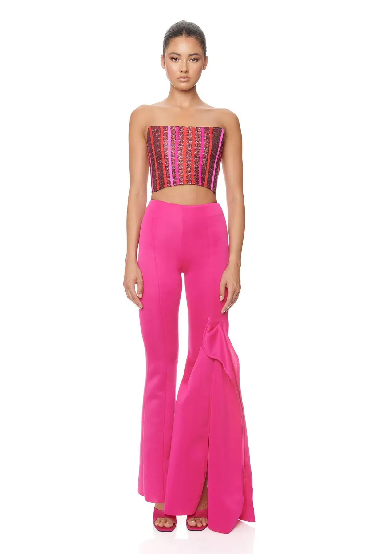 Eliya The Label Ariana Top Size M and Jessie Pants Size S Set Pink  for rent on The Volte - main image