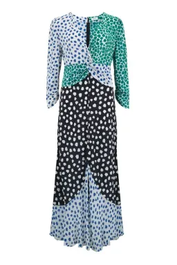 Rixo Chelsea Psychedelic Tulip Spot Dress Print Size 8 for rent on The Volte - image 4