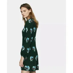 Maje Green Floral Dress Print Size 10  for rent on The Volte - image 2