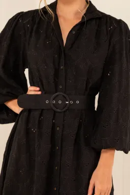 Palm Noosa Noddy Dress Black Size 10 for rent on The Volte - image 2