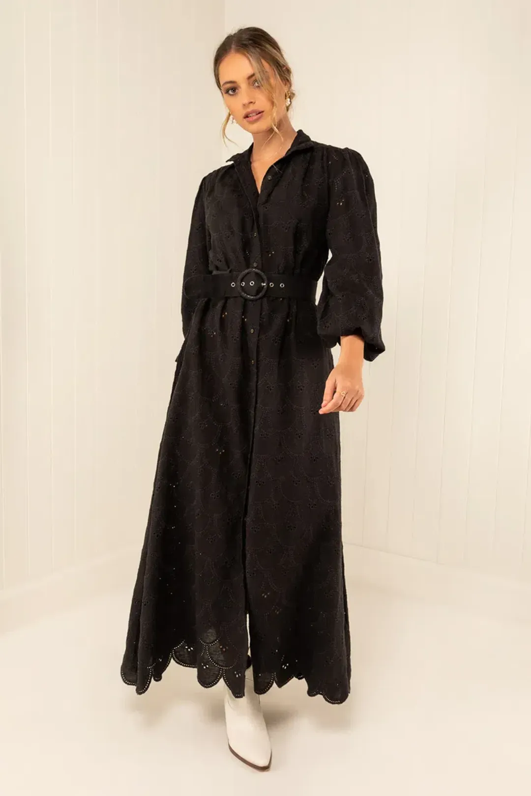 Palm Noosa Noddy Dress Black Size 10 for rent on The Volte - main image