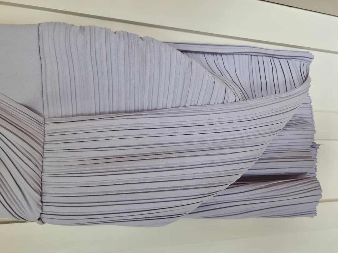 Dion Lee Wrap Effect Plisse crepe dress for rent on The Volte - main image