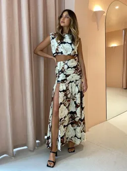 Sir the Label Vivienne Set Print Size 2 / AU 10 for rent on The Volte - image 2