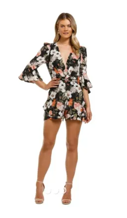 Thurley Rendezvous Playsuit Floral Print Size 10 for rent on The Volte - image 6
