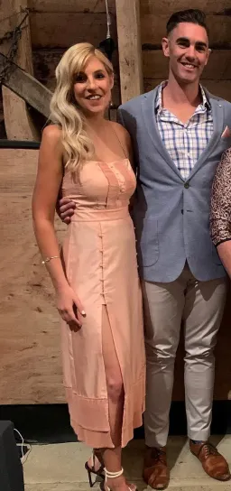 Alice McCall Stargaze Dress Amber Orange Size 10  for rent on The Volte - image 5