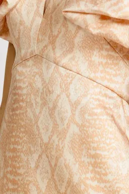 Acler Raven Dress Cobra Print Size 6 for rent on The Volte - image 3