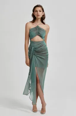 Lexi The Renata Dress Green Size 6 for rent on The Volte - image 1