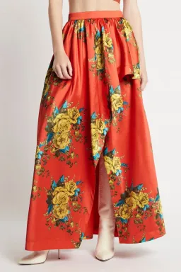 Sass and Bide Wild Play Skirt Orange Size 8 for rent on The Volte - image 2