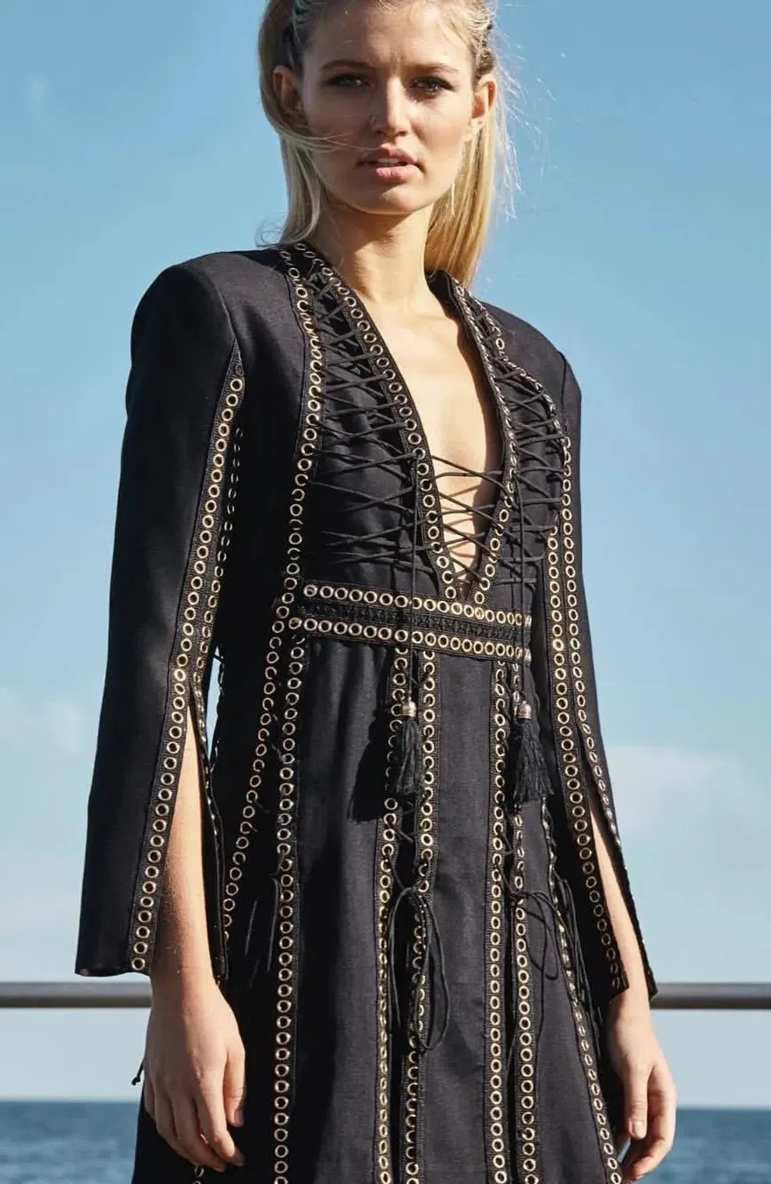 Thurley Trophy Dress Black Size 10 for rent on The Volte - main image