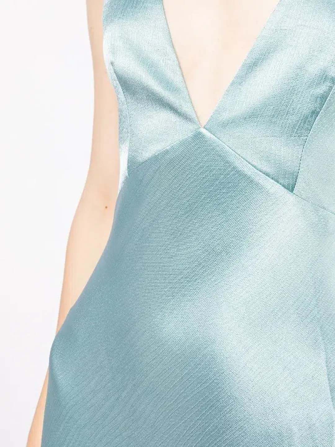 BEC & BRIDGE DUCK EGG VALENTINA MIDI DRESS - SIZE 8 AU/4 US (RRP $260) for rent on The Volte - main image