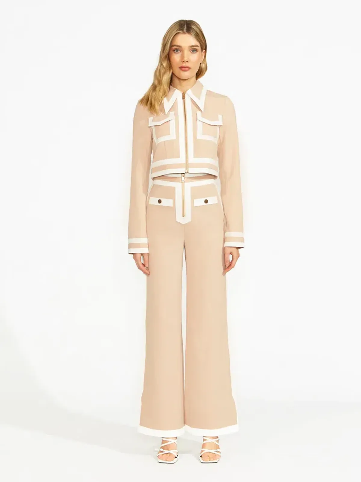 Alice McCall  Midnight Love Pants Mocha Size AU 8 for rent on The Volte - main image