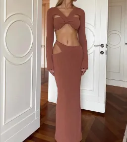 Arcina Ori Ciara Set Brown Size S for rent on The Volte - image 2