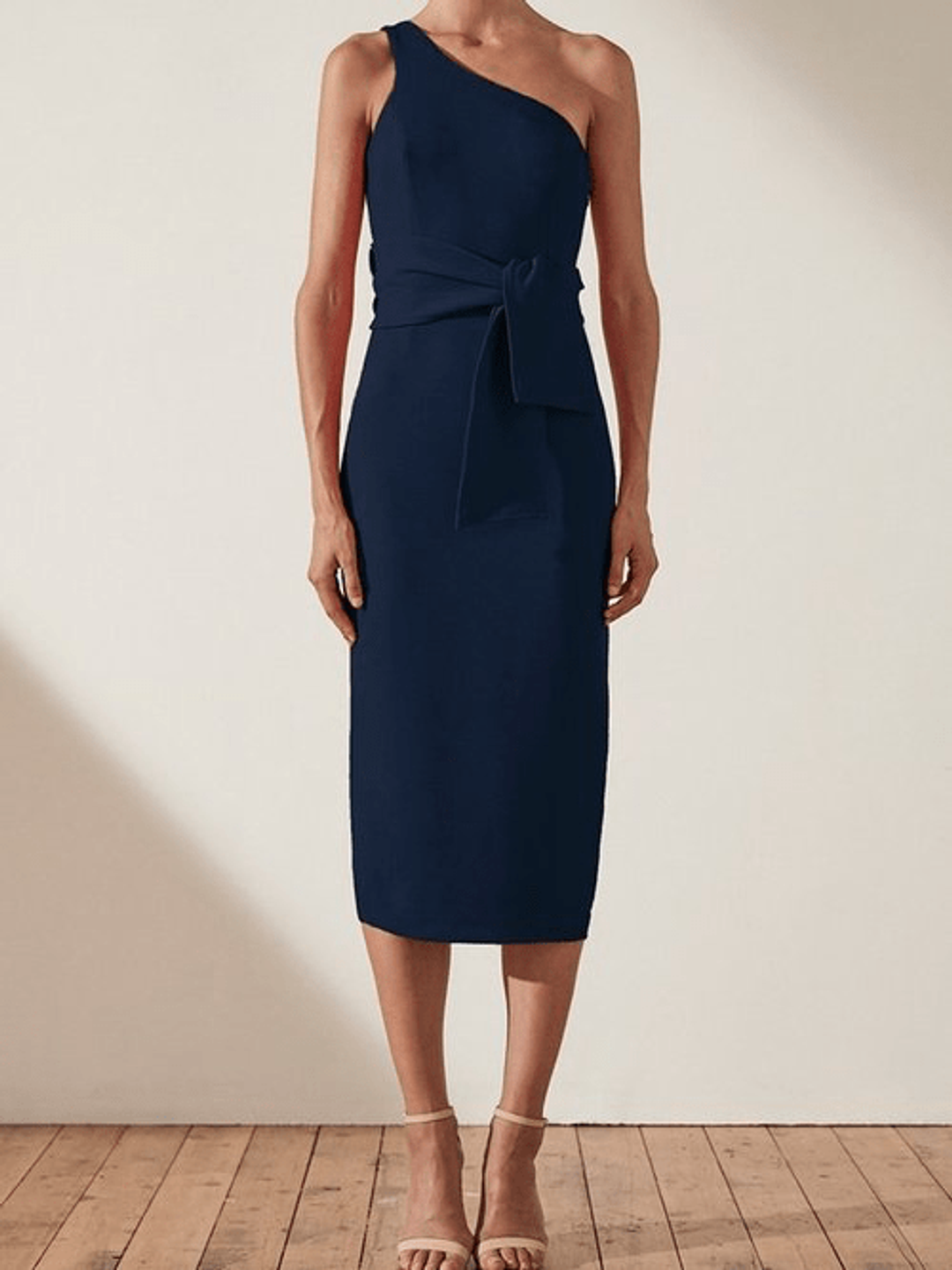 Shona Joy Bryant One Shoulder Midi dress Size 6 for rent on The Volte - main image