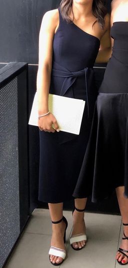 Shona Joy Bryant One Shoulder Midi dress Size 6 for rent on The Volte - image 4