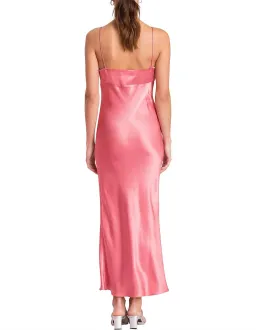 Bec & Bridge Vision of Love Midi Dress Pink Size 6 for rent on The Volte - image 3