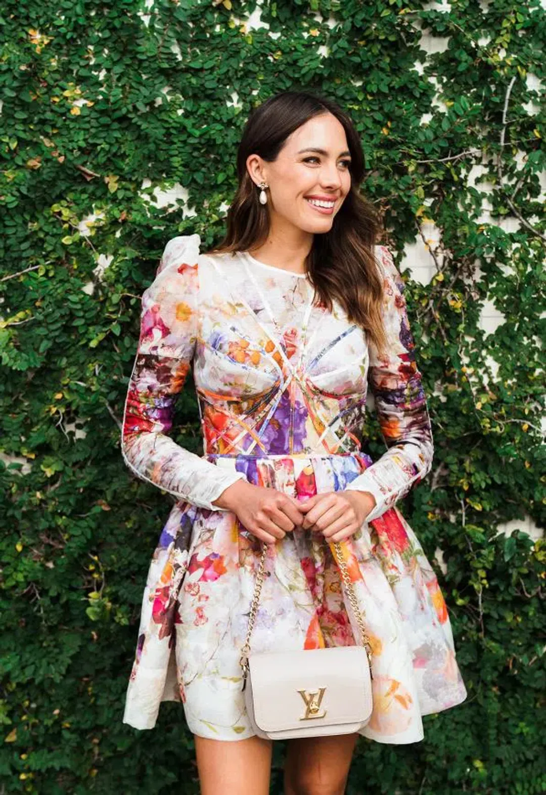 Zimmermann Prima Panelled Mini Dress Floral Size 1 / Au 10 for rent on The Volte - main image