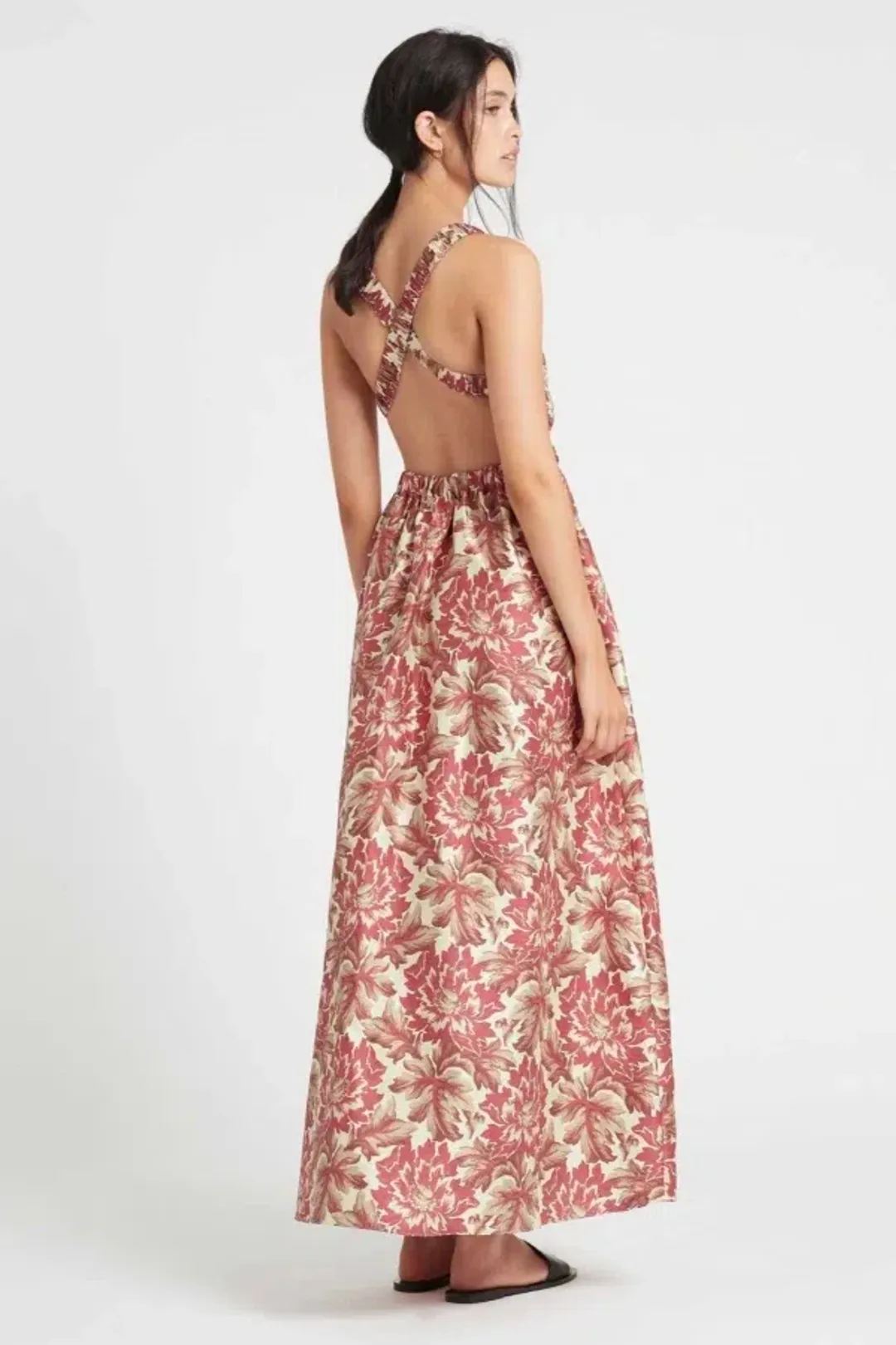 Sir the Label Valetta Silk Dress Print Size 1 for rent on The Volte - main image