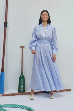 Alemais Felicia Midi Dress Purple Size 12 for rent on The Volte - image 1