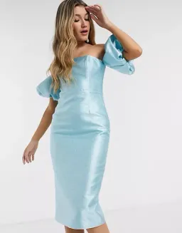 Mossman Siren Dress Blue Size 6 for rent on The Volte - image 1
