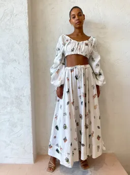 Alemais Hera Set Print Size 14 for rent on The Volte - image 1