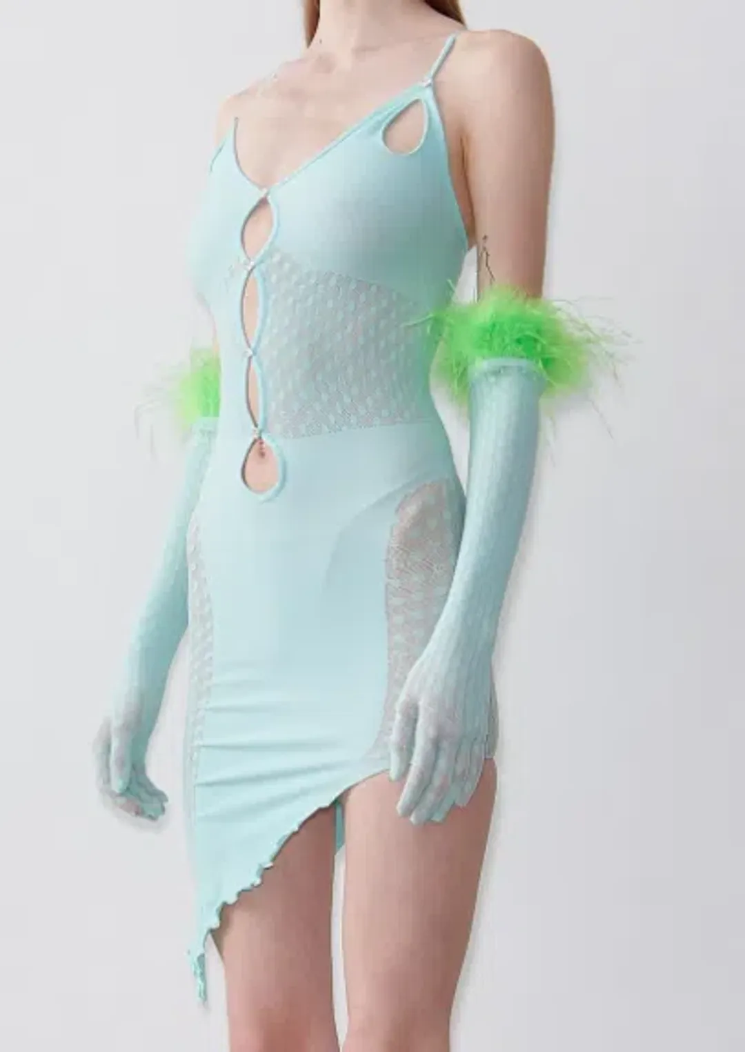 Poster Girl Anita Dress Blue One Size  for rent on The Volte - main image