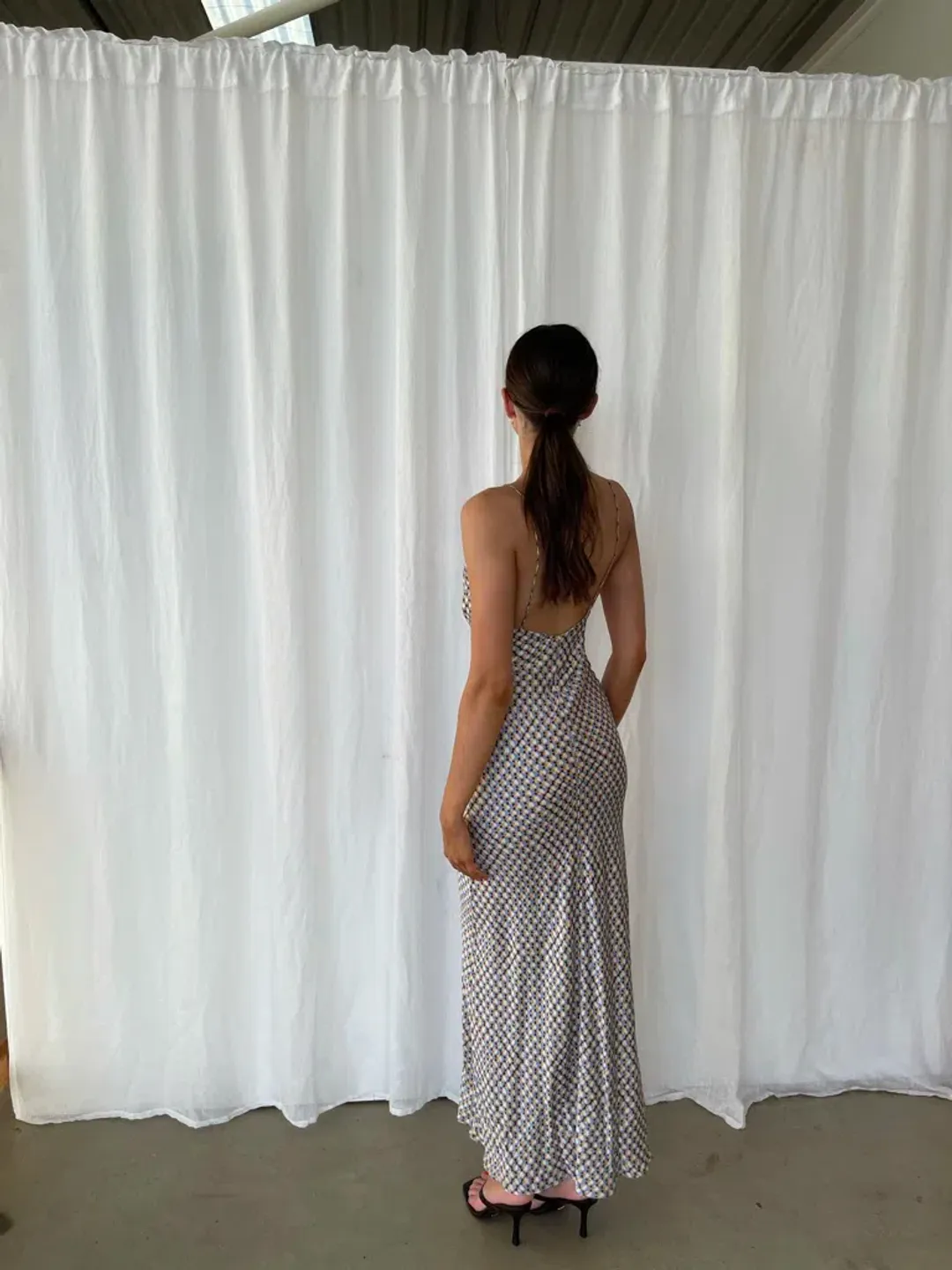 Bec & Bridge Frankie V Dress Print Size 6 for rent on The Volte - main image