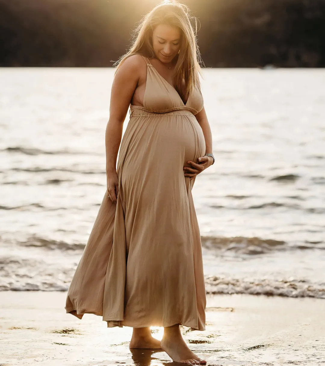 We Are Reclamation 'Everyday Is Joy' Slip Dress Nude - One Size Fits Most (XS-XXXL) for rent on The Volte - main image