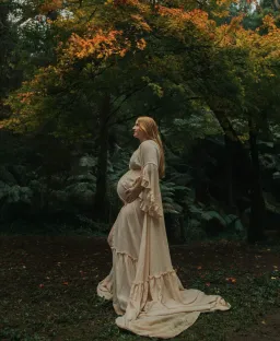 We Are Reclamation Dreams Like These Gown Beige - One Size Fits Most (Aus 6-18) for rent on The Volte - image 2