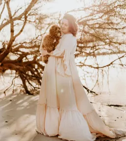 We Are Reclamation Dreams Like These Gown Beige - One Size Fits Most (Aus 6-18) for rent on The Volte - image 12