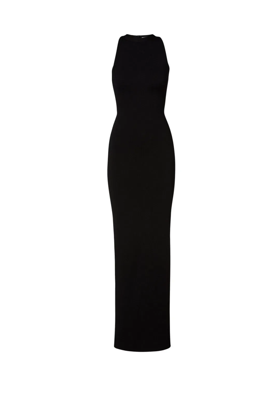 Scanlan Theodore Crepe Knit Curve Back Gown Black Size XS / Au 6 for rent on The Volte - main image