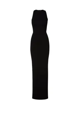 Scanlan Theodore Crepe Knit Curve Back Gown Black Size XS / Au 6 for rent on The Volte - image 5
