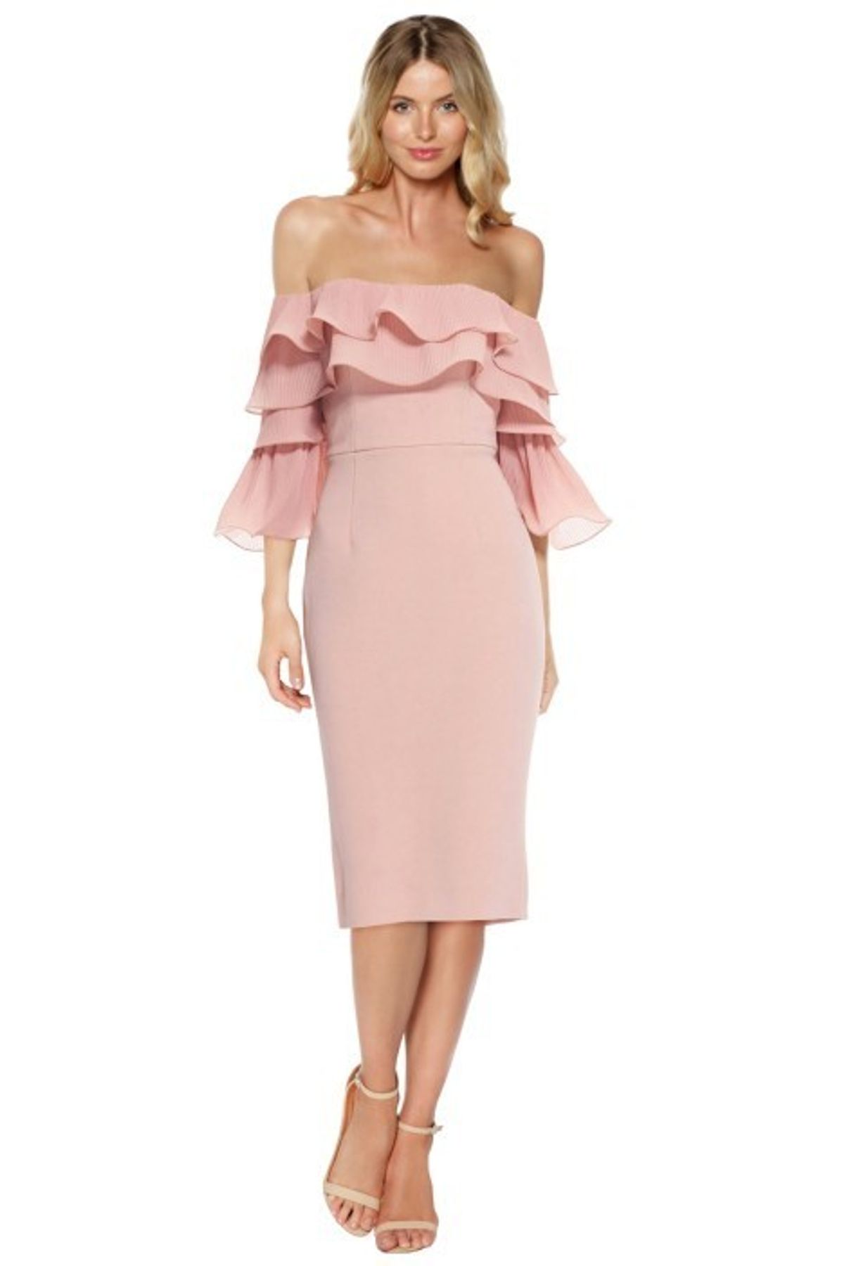 TALULAH - WALK ON BY OFF THE SHOULDER DRESS  for rent on The Volte - main image