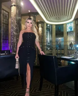 Dion Lee Lace Up Eyelet Skirt Black Size 6 for rent on The Volte - image 4