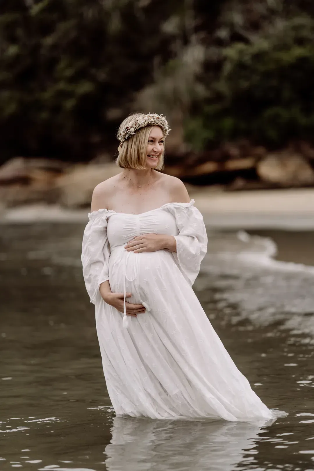  Coven & Co Starlight Gown White Size L for rent on The Volte - main image