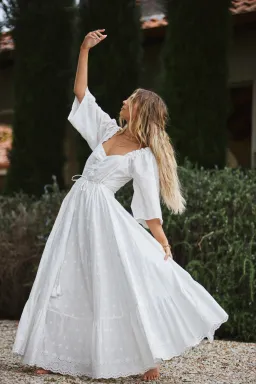 Coven & Co Starlight Gown White Size XL for rent on The Volte - image 4