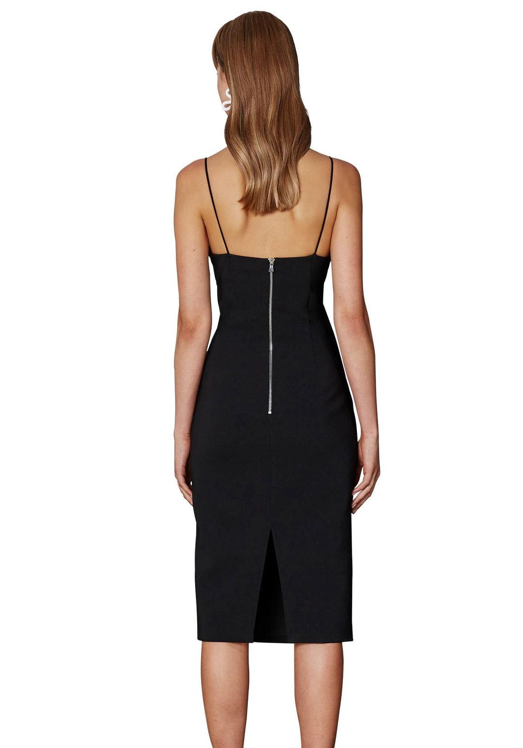 By Johnny Double Bow Shift Midi Dress for rent on The Volte - main image